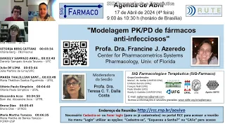 Modelagem PK/PD de Fármacos Antiinfecciosos