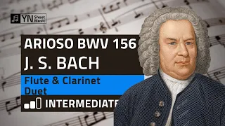 J. S. Bach Arioso BWV 156 - Flute and Clarinet Duet