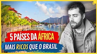 5 Países Na África Que São Mais RICOS Que o Brasil