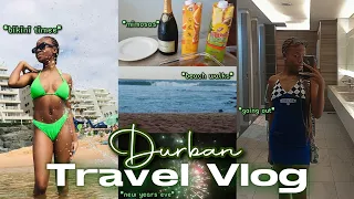 DURBAN TRAVEL VLOG| going out; beach; new years eve; fun; etc.|| South African Youtuber