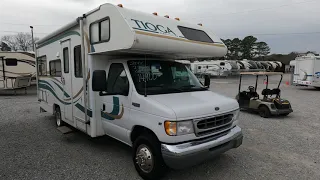 SOLD! 2000 Fleetwood Tioga American Flyer 24D Class C, 24ft. Long, Stationary Bed, V8, $14,900