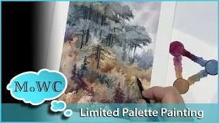 Limited Palette Spontaneous Landscape + Watercolor Board Review