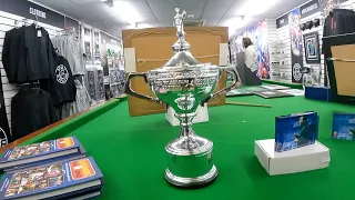 A look inside the Ronnie O'Sullivan Shop in Sheffield -  World Snooker Champion's new shop