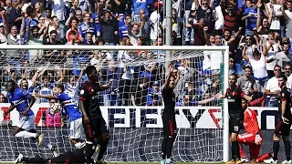 Sampdoria 2-0 AC Milan | Goals: Duvan Zapata, Alvarez | REVIEW