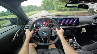 2025 BMW M4 Competition Convertible: POV Drive, Impressions and ASMR