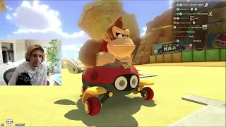 xQc Converts the Doubters into Believers in Mario Kart!