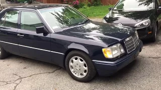 1994 Mercedes Benz E420  -  Cold start