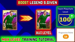How to Train S.Given To Max Level Efootball 2023 | Given Max Rating Efootball 2023