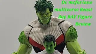 DC Multiverse Mcfarlane Beast Boy BAF Figure review