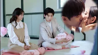 CEO became a novice father, try to learn to take care of baby.Luli finally forgave him