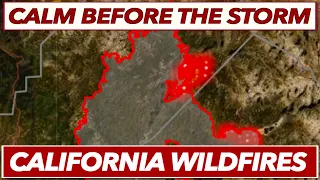 Update and Forecast for the California Wildfires as a Red Flag Warning Returns to the State