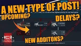 War Thunder - A NEW TYPE OF DEVBLOG? FOX-3's CONFIRMED AGAIN, small delays and new changes coming!