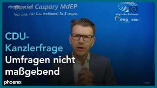 phoenix tagesgespräch mit Daniel Caspary zur Kanzlerfrage in der Union am 19.04.21