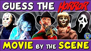 Guess The "HORROR MOVIE BY THE SCENE" QUIZ! 🎬😱 | CHALLENGE/ TRIVIA