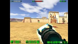 Serious Sam 1 (Classic) Test 2: Karnak Demo | Gameplay with SCRAPPED weapons & All secrets (SERIOUS)