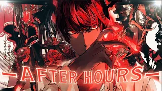 Yagami Light - After Hours [EDIT/AMV] !