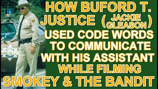 How BUFORD T. JUSTICE (Jackie Gleason) spoke in code to his assistant while on SMOKEY & THE BANDIT!