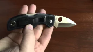 Spyderco Native CPM-440V. Распаковка.