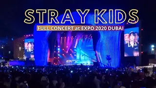 Stray Kids Live in Full Concert at EXPO 2020 Dubai | MIROH, 소리꾼 Thunderous, God’s Menu, Back Door