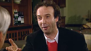 February 28, 1999: Roberto Benigni meets Pope John Paul