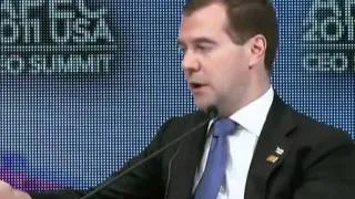 Dmitry Medvedev took part in the APEC CEO Summit