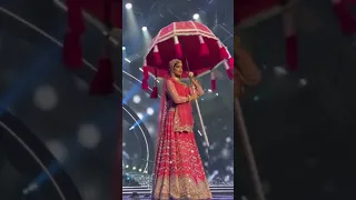 My video of me watchin Miss Universe India 2021 Harnaaz Sandhu during National costume competition.