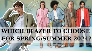 Stylish women's blazers for Spring/Summer 2024