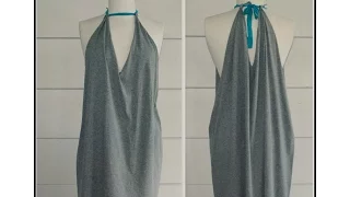 No Sew, Halter Dress, DIY