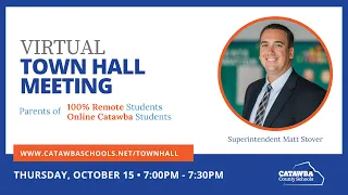 Virtual Town Hall Meeting - Remote School Parents