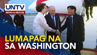 Pang. Marcos Jr., dumating na sa Washington para sa PH-Japan-US trilateral summit