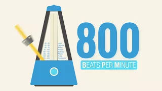 800 BPM Metronome | The BLuetiFuLL MeTRoNoME