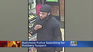 Baltimore Police Searching For Robbery Suspect