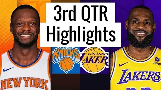 LA Lakers vs New York Knicks Full Highlights 3rd QTR | Feb 3 | NBA Regular Season 2024