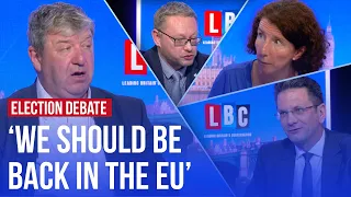 Will any Party suggest rejoining the EU? | LBC debate