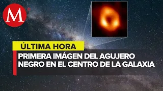 Captan la primera imagen del agujero negro en el centro de nuestra galaxia, la Vía Láctea