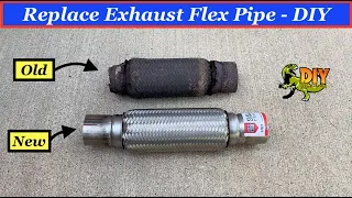 Replace FLEX pipe exhaust pipe - DIY