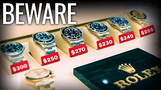 Beware these 10 Luxury Watch Market Scams