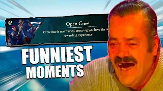 Open Crew Funniest Moments in Sea of Thieves.EXE