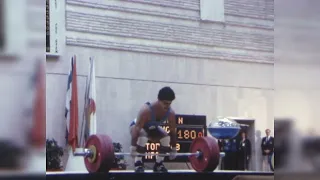 Topurov Stefan@60kg  - World Record C&J 180kg  - 1983 Weightlifting World Championships