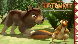 Luta et Ska s'attaquent à Wahi | Tatonka | Dessins animés d'animaux