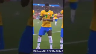 Neymar Jr Vini Jr e Paquetá dançando desenrola bate joga de ladinho #shorts