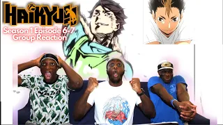 KARASUNO ACTUALLY WON!! KARASUNO VS AOBA JOHSAI! 100% BLIND REACTION TO HAIKYUU Season 1 Episode 6-7