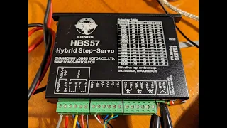 Longs Motor HBS57 Closed Loop Stepper Driver Setup and Programming