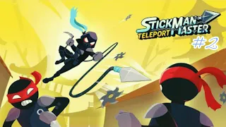 Stickman Teleport Master 3D - Gameplay Walkthrough Part 2 (iOS, Android)