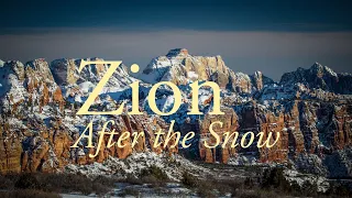 Zion After the Snow | Music by Tony Anderson: After the Storm