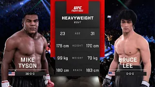 Mike Tyson vs. Bruce Lee - Openweight (Simulation on PS5 | UFC 5)