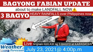 3 BAGYO NA NGAYON⚠WEATHER UPDATE TODAY July 23, 2021@4:00p.m|PAGASA WEATHER FORECAST |GMA WEATHER