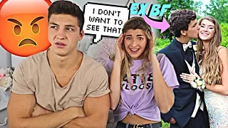 Fiance Reacts To My Ex Boyfriend... *HE GETS JEALOUS*