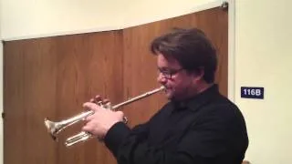 Abblasen Trumpet Fanfare attributed to Gottfried Reiche