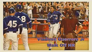 Vladimir Guerrero jr Walk Off Home Run